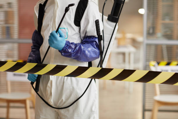 Professional Trauma Scene Cleanup technician working in Adrian, MO